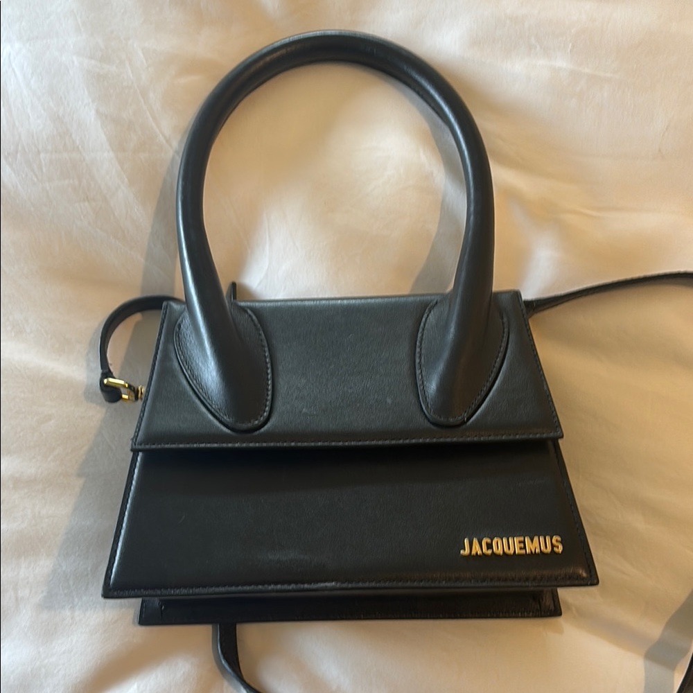 Jacquemus Black Mini Bag with Structured Design